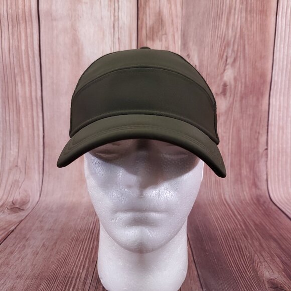 *READ* Lululemon Dash & Splash Hat Cap Green Mesh Panel Adjustable - Picture 1 of 16
